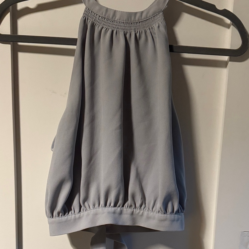 Light slate blue Halter Top